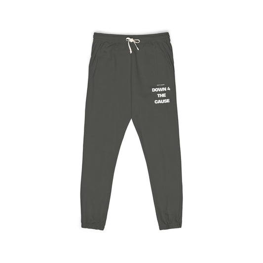 Down 4 the cause Sweatpants