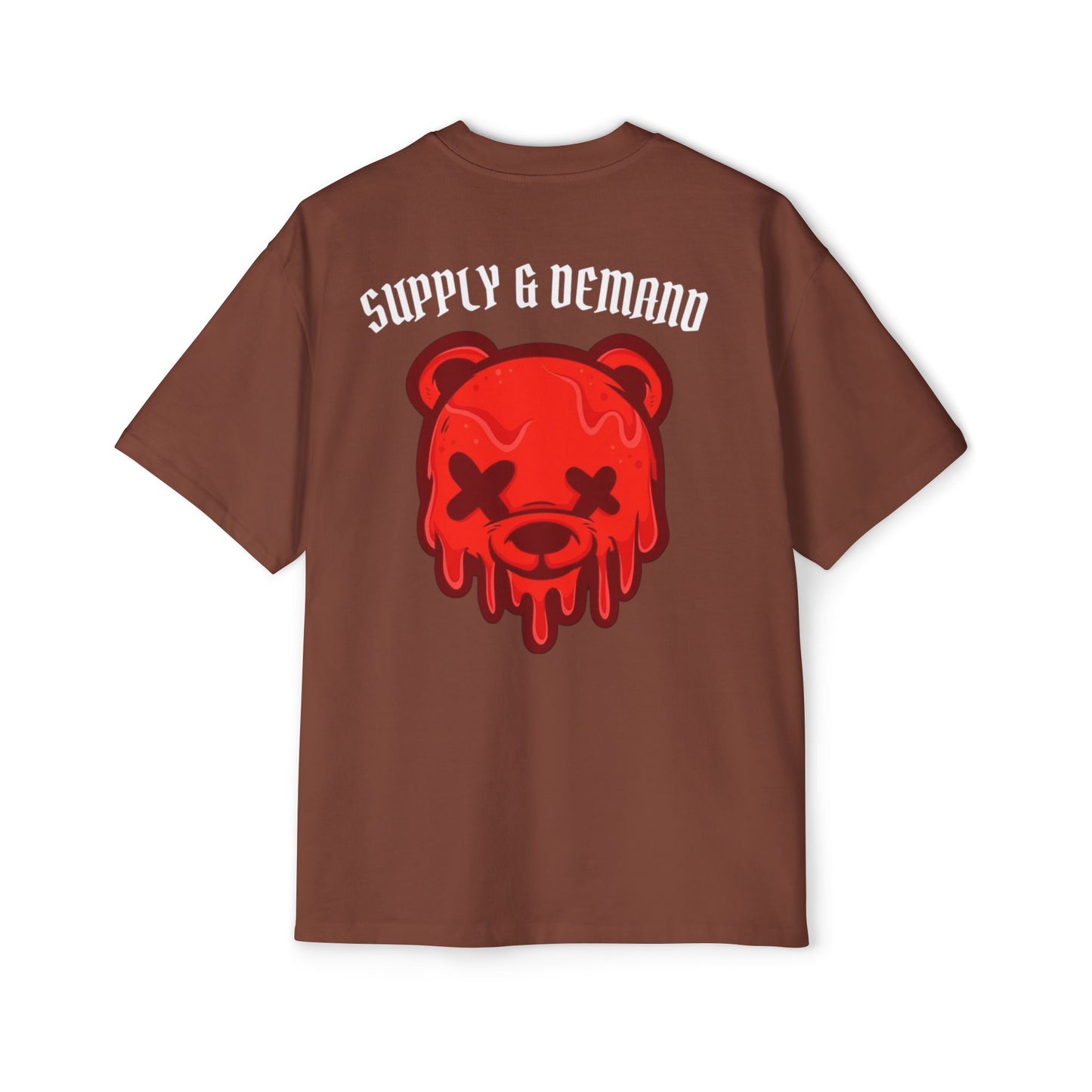 Drippy Bear Oversized Tee, Streetwear, Unisex Fashion, Gift for Him, Casual Outfit, Graphic T-Shirt